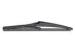 Black Rubber Silicone Windshield Wipers For Toyota IQ , 11 Inch Rear Windshield Wiper