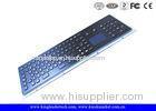 Dust-proof IP65 Industrial Keyboard With Touchpad Stainless Steel With 103 Keys