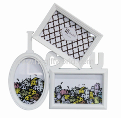 3 opening plastic injection photo frame No.HT4613