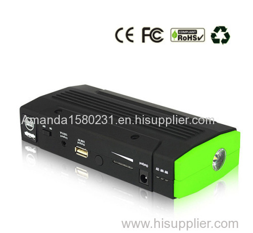 Multiple-Function Portable Car Starts Emergency Battery Power Bank, Car Battery Jump Starter