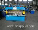 Roof Panel Roll Tile Forming Machine with Pull Broach / PLC Control System Touch Screen