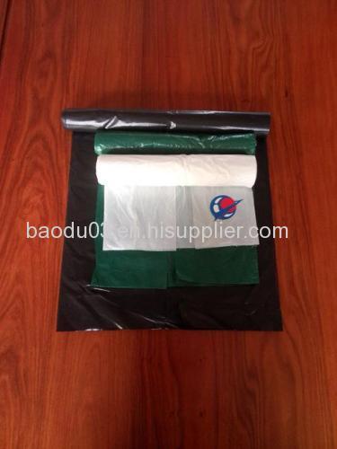 Flat bags or T-shirt bags on roll
