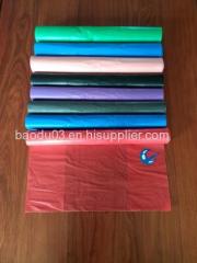 Flat bags or T-shirt bags on roll