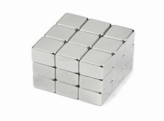 Square Block Permanent Sintered NdFeB Magnet Bar