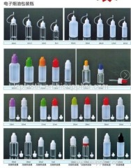 Vapor Cig Liquid Plastic Dropper Bottles CHILD Proof Caps PE/LDPE various new eliquid bottle