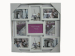 9 opening plastic injection photo frame No.BH0004