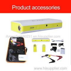 2015new Multifunction Power Car Jump Starter 16000mAh Power Bank Start Car