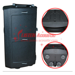 10inch high quality portable full range passive/active plastic speaker box