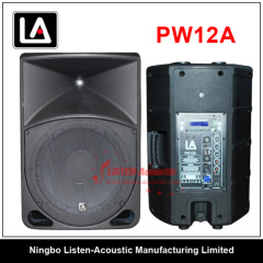 High Power Professional Plastic 12" PA Speaker PW12 / 12A