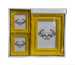 Plastic injection photo frame 3 pcs one set No.BX007