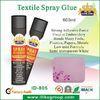 600ml Textile Spray Strong Adhesive Glue For Cloth / Paper / Board