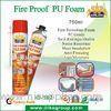 Self-Extinguishable Pu Foam Spray Insulation / Sealant For Plastic , Metal