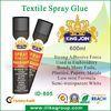 Textile Temporary Spray Adhesive Glue 600ml For Cloth / Paper / Board