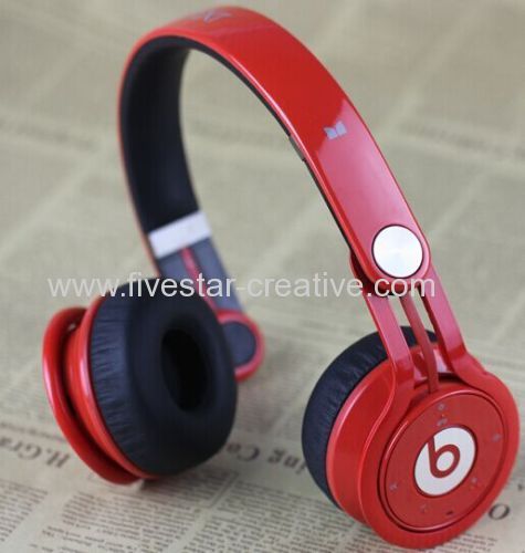 Monster Beats by Dr.Dre Mixr Bluetooth Wireless High Performance Headphones red