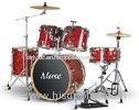 full size drum set acoustic drum set