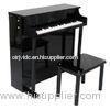 Pretty Black Upright Mini Toy Wooden Toy Piano 37 Key For Toddlers U37A