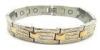 White Break line Man's Magnetic Health Bracelets With 304# stainless steel