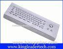 66 Keys Waterproof Industrial Desktop Keyboard With Aluminum Alloy Back Panel