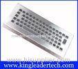 Waterproof Industrial Desktop Keyboard PS/2 Or USB Interface With 65 Keys