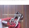 Steel red pet rope dog leash 10 feet , 40 feet for Running