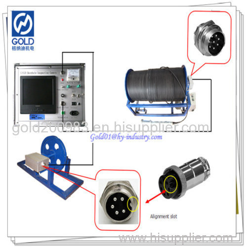 50-2000m underwater well inspection camera for water well hole engineering