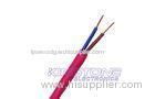 FRLS Unshielded 0.50mm2 Fire Resistant Cable , Bare Copper with 5.00mm Jacket