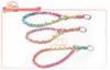 Colorful Nylon Chain P Choke Dog Training Collar