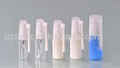 Plastic bottle for throat /nasal spray bottle