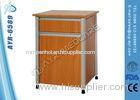 Wooden MDF board hospital bedside cabinet with Aluminum Frame