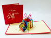2 GIFT BOX POP UP 3D CARD