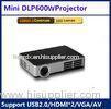 500 ISO Lumens Smart LED Projector mini 3D WiFi Beamer in Russian / German Full HD