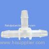 3/8" Tube connect three way plastic pipe joint fitting for fuel