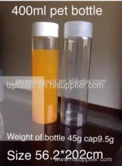 400ml plastic juice/beverage bottle
