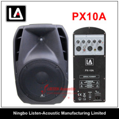 active/ passive speaker boxes/10 inch plastic cabinet