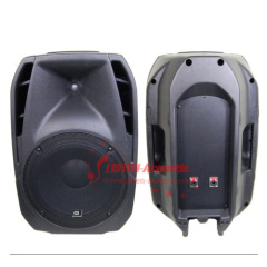 10inch portable Special design plastic speaker box with active/ passive amplifier