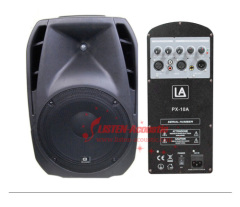10inch portable Special design plastic speaker box with active/ passive amplifier