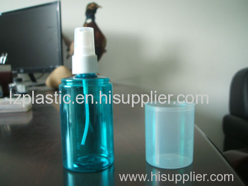 125ml-200ml pet plastic cylinder spray bottle for freshener/perfume/cosmetic