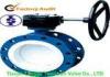 Wafer Butterfly Valve / Corrosion Resistant Valves with Electric / manual