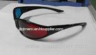 Eco-Friendly Plastic Red Cyan 3D Glasses Polarized For Look 3d Movie