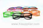 Colorful Frame Plastic Diffraction Glasses For Fireworks From Hony