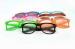 Colorful Frame Plastic Diffraction Glasses For Fireworks From Hony