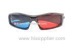 Reusable Plastic Red Cyan 3D Glasses / anaglyph red blue 3d glasses