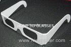 Disposable Circular Polarized Plastic 3D Glasses For Reald / Masterimage System