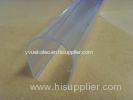 C shape Refrigerator co-extrusion PVC / PMMA Profile standard plastic extrusions