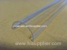 frosted PC cover Durable extrusion PMMA profile LED lampshade , 600mm / 900mm length