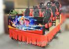 Hydraulic Platform 5D Simulator with 9 Seats Motion 5D Cinema Chair