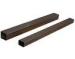 Anodized Extruded Aluminum Rectangular Tubing thin wall With extrusion