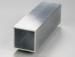 Silver Anodized Aluminum Extrusion Rectangular Tube thin wall