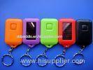 ABS LED Flashlight Acrylic Keychain monogrammed For Tourists Souvenir