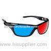 Anaglyph Plastic Red Cyan 3D Glasses Passive For Watching Movie